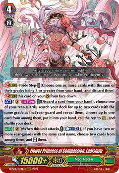 2022 Cardfight!! Vanguard P-Special Series 01: P Clan Collection #24 Flower Princess of Compassion, Ladislava Front