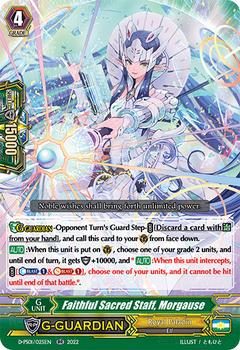 2022 Cardfight!! Vanguard P-Special Series 01: P Clan Collection #25 Faithful Sacred Staff, Morgause Front