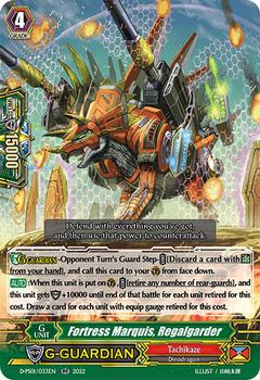 2022 Cardfight!! Vanguard P-Special Series 01: P Clan Collection #33 Fortress Marquis, Regalgarder Front