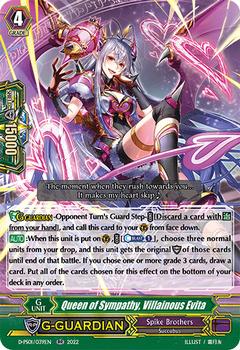 2022 Cardfight!! Vanguard P-Special Series 01: P Clan Collection #39 Queen of Sympathy, Villainous Evita Front