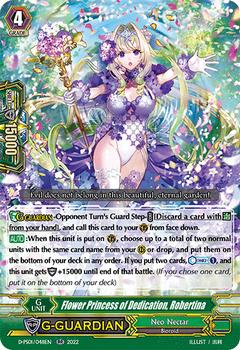 2022 Cardfight!! Vanguard P-Special Series 01: P Clan Collection #48 Flower Princess of Dedication, Robertina Front