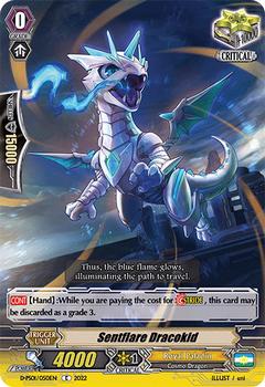 2022 Cardfight!! Vanguard P-Special Series 01: P Clan Collection #50 Sentflare Dracokid Front