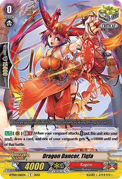 2022 Cardfight!! Vanguard P-Special Series 01: P Clan Collection #61 Dragon Dancer, Tiqla Front