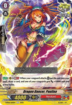 2022 Cardfight!! Vanguard P-Special Series 01: P Clan Collection #69 Dragon Dancer, Paulina Front