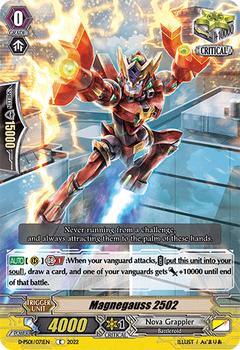 2022 Cardfight!! Vanguard P-Special Series 01: P Clan Collection #71 Magnegauss 2502 Front