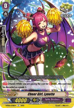 2022 Cardfight!! Vanguard P-Special Series 01: P Clan Collection #78 Cheer Girl, Lynette Front