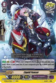 2022 Cardfight!! Vanguard P-Special Series 01: P Clan Collection #79 Liquid Fencer Front