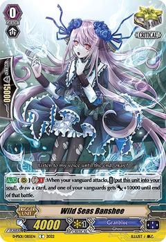 2022 Cardfight!! Vanguard P-Special Series 01: P Clan Collection #85 Wild Seas Banshee Front