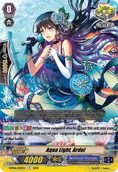 2022 Cardfight!! Vanguard P-Special Series 01: P Clan Collection #87 Aqua Light, Ardel Front