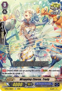 2022 Cardfight!! Vanguard P-Special Series 01: P Clan Collection #88 Wrapping Chorus, Trudy Front