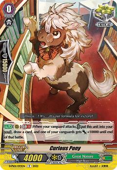 2022 Cardfight!! Vanguard P-Special Series 01: P Clan Collection #93 Curious Pony Front