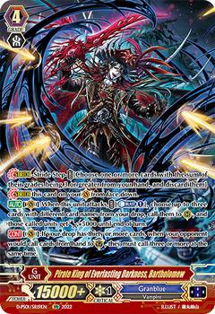 2022 Cardfight!! Vanguard P-Special Series 01: P Clan Collection #sr19 Pirate King of Everlasting Darkness, Bartholomew Front
