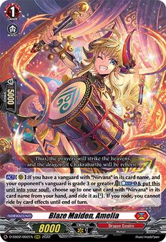 2022 Cardfight!! Vanguard Special Series 02: Festival Collection #2 Blaze Maiden, Amelia Front