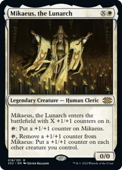 2022 Magic The Gathering Double Masters #18 Mikaeus, the Lunarch Front