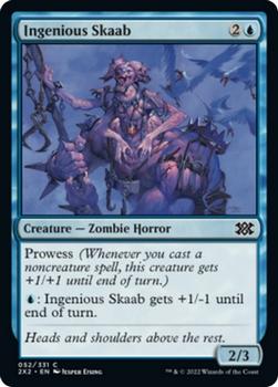 2022 Magic The Gathering Double Masters #52 Ingenious Skaab Front