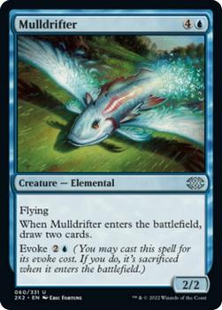 2022 Magic The Gathering Double Masters #60 Mulldrifter Front