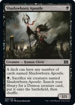 2022 Magic The Gathering Double Masters #89 Shadowborn Apostle Front