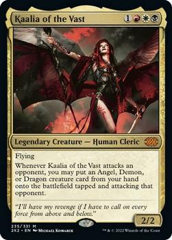 2022 Magic The Gathering Double Masters #235 Kaalia of the Vast Front