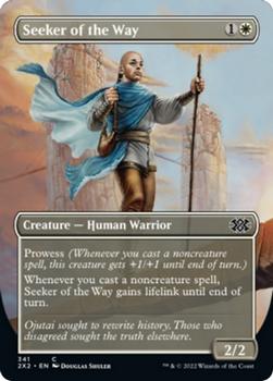2022 Magic The Gathering Double Masters #341 Seeker of the Way Front