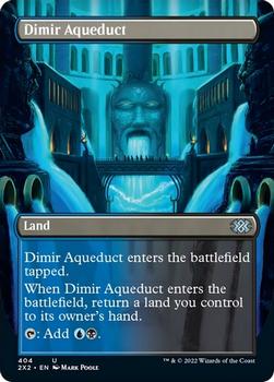 2022 Magic The Gathering Double Masters #404 Dimir Aqueduct Front