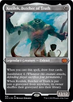 2022 Magic The Gathering Double Masters #414 Kozilek, Butcher of Truth Front