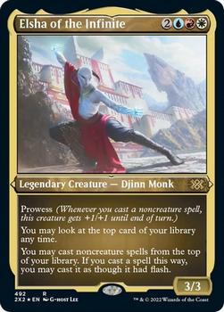 2022 Magic The Gathering Double Masters #492 Elsha of the Infinite Front