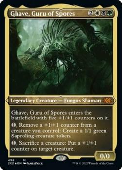 2022 Magic The Gathering Double Masters #498 Ghave, Guru of Spores Front