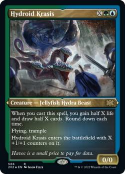 2022 Magic The Gathering Double Masters #506 Hydroid Krasis Front