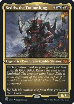 2022 Magic The Gathering Double Masters #537 Sedris, the Traitor King Front