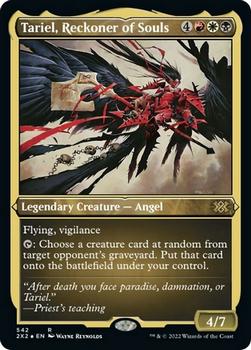 2022 Magic The Gathering Double Masters #542 Tariel, Reckoner of Souls Front