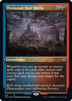 2022 Magic The Gathering Double Masters #545 Thousand-Year Storm Front