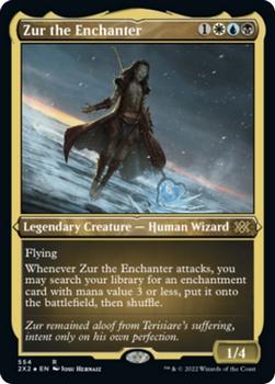 2022 Magic The Gathering Double Masters #554 Zur the Enchanter Front