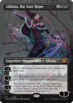 2022 Magic The Gathering Double Masters #573 Liliana, the Last Hope Front