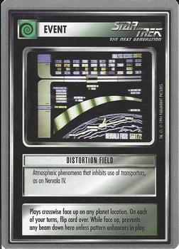 1994 Decipher Star Trek Premiere Edition Tin Set #NNO Distortion Field Front