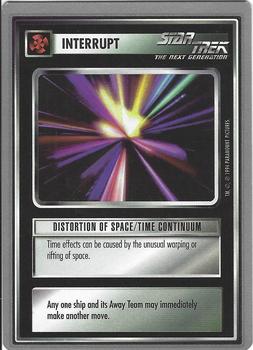 1994 Decipher Star Trek Premiere Edition Tin Set #NNO Distortion of Space/Time Continuum Front