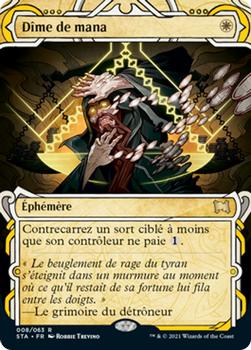 2021 Magic The Gathering Strixhaven Mystical Archive (French)  #8 Dîme de mana Front