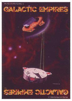1994 Galactic Empires Alpha #36 Space Dragon Back