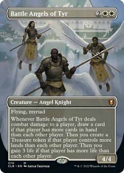 2022 Magic The Gathering Commander Legends: Battle for Baldur's Gate #370 Battle Angels of Tyr Front