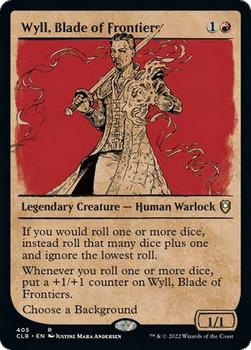 2022 Magic The Gathering Commander Legends: Battle for Baldur's Gate #405 Wyll, Blade of Frontiers Front