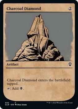 2022 Magic The Gathering Commander Legends: Battle for Baldur's Gate #442 Charcoal Diamond Front