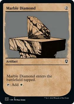 2022 Magic The Gathering Commander Legends: Battle for Baldur's Gate #446 Marble Diamond Front