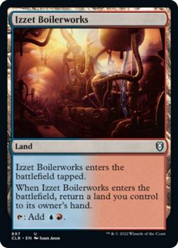 2022 Magic The Gathering Commander Legends: Battle for Baldur's Gate #897 Izzet Boilerworks Front