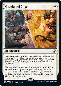 2021 Magic The Gathering Time Spiral Remastered (Spanish) #4 Gracia del ángel Front