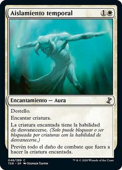 2021 Magic The Gathering Time Spiral Remastered (Spanish) #48 Aislamiento temporal Front