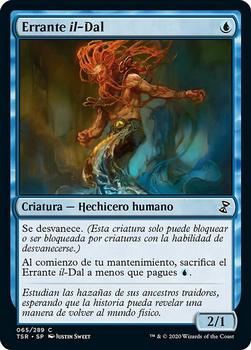 2021 Magic The Gathering Time Spiral Remastered (Spanish) #65 Errante il-Dal Front