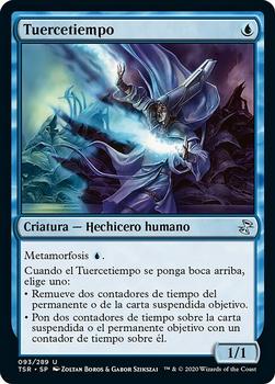 2021 Magic The Gathering Time Spiral Remastered (Spanish) #93 Tuercetiempo Front