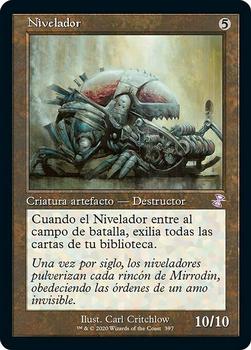 2021 Magic The Gathering Time Spiral Remastered (Spanish) #397 Nivelador Front