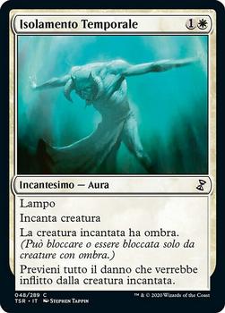 2021 Magic The Gathering Time Spiral Remastered (Italian) #48 Isolamento Temporale Front