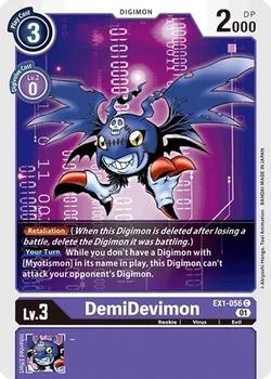 2021 Digimon Classic Collection #EX1-056 DemiDevimon Front
