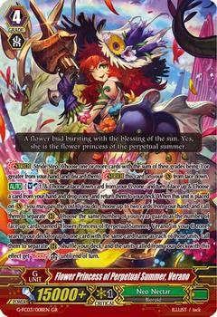 2016 Cardfight!! Vanguard G Fighters Collection #8 Flower Princess of Perpetual Summer, Verano Front